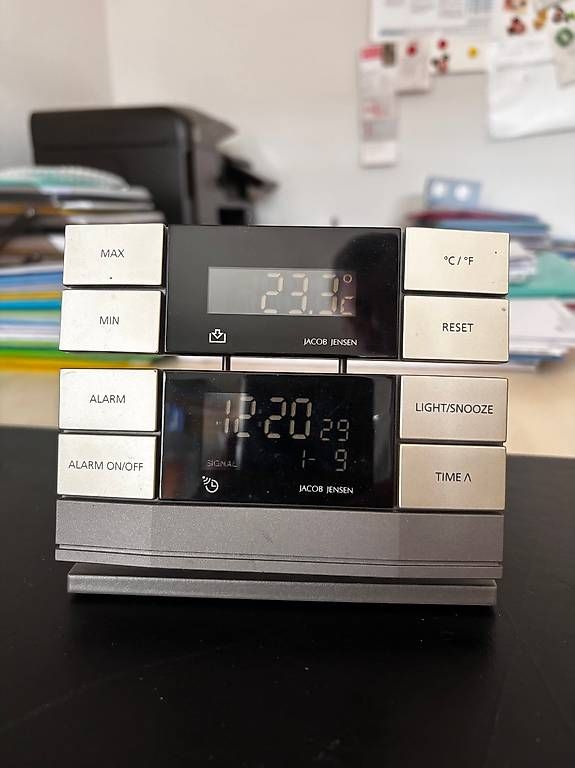 Altro per la casa: Jacob Jensen Design Funkwecker inkl. Wetterstation – Usato da Ballwil venduto da rodproc 2