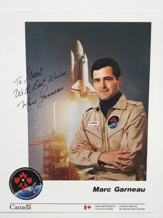 Weltraum Marc Garneau CAN NASA Original Porträt 8*10signiert | Kaufen ...