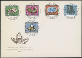 1960 - Pro Patria - Ersttagsbrief FDC ET - ET Voll Stempel