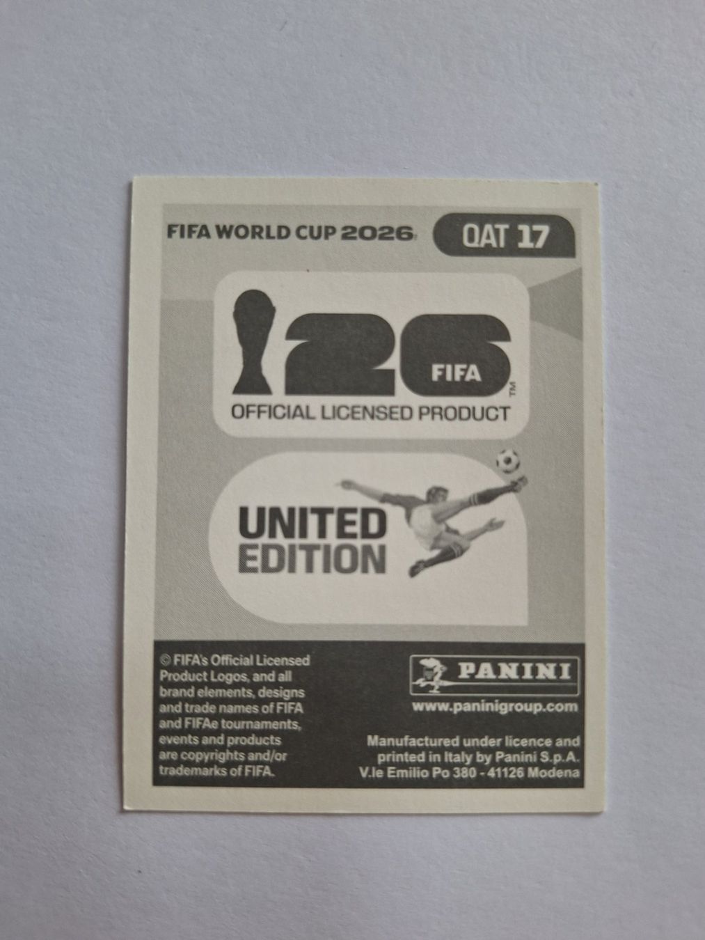 Panini Carte collezionabili: Panini Edmílson Junior QAT 17 – Nuovo (secondo la descrizione) da Romanens venduto da Crocette 1