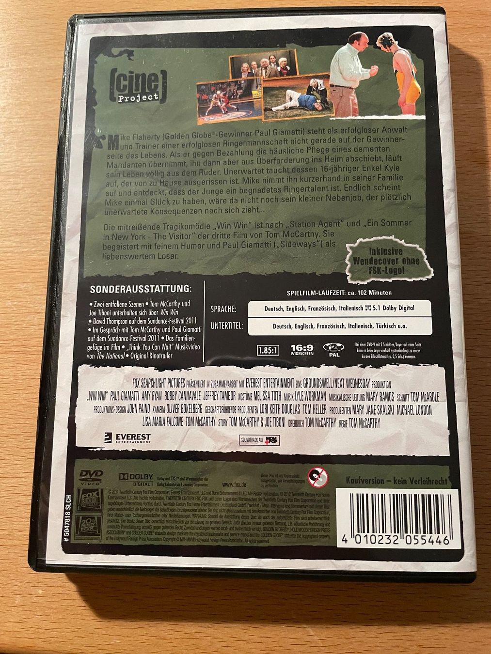 Tous les DVDs: DVD Win Win – D'occasion à Erlinsbach par Michel2006 2