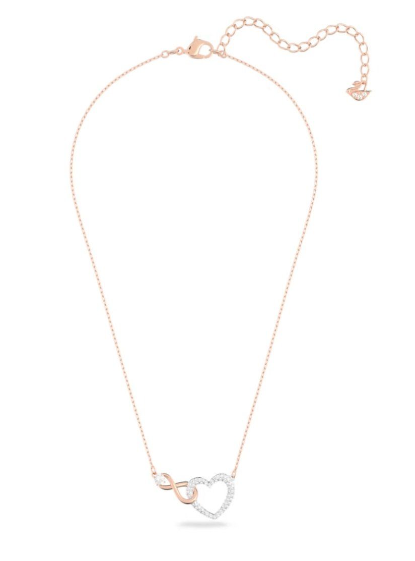 Swarovski Catenine: Collier Swarovski Infinity - Infini et cœur – Nuovo e nell'imballaggio originale da Neuchâtel venduto da Rachel_A 3