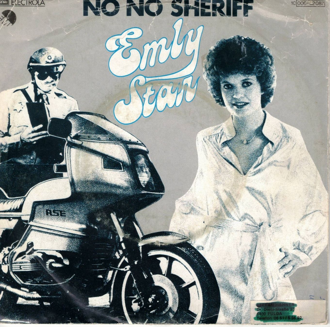 Schallplatten: Emly Star  --  No no sheriff   Single7 – Gebraucht aus Rheinau von thealbum