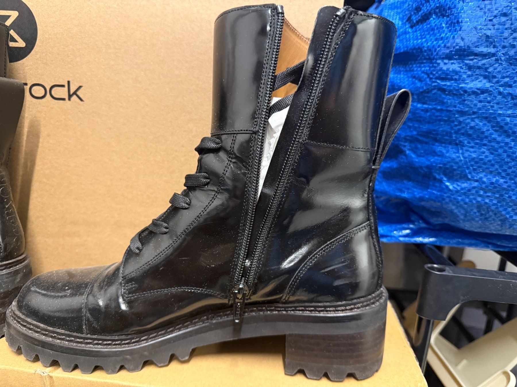 Chloé Scarpe da donna: SEE BY CHLOÉ Schnürboot "Mallory" schwarz – Usato da Cham venduto da Friera