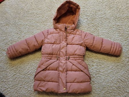 Mädchen Winterjacke rosa Grösse 98 Guter Zustand
