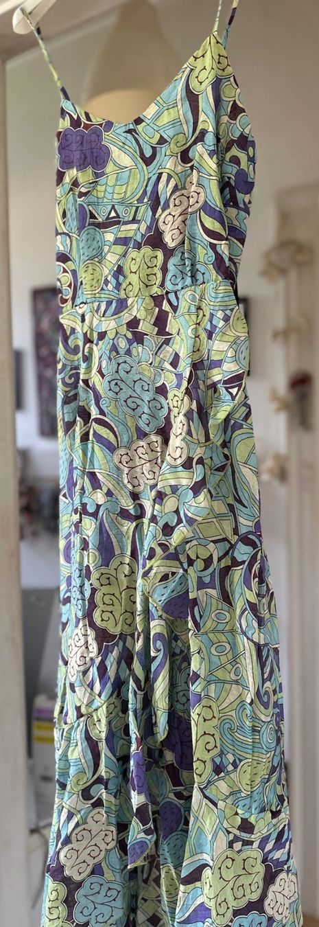 Vestiti: ROBE AVEC VISCOSE, COTON ET SOIE! M – Nuovo e nell'imballaggio originale da Locarno venduto da NicoNion 1