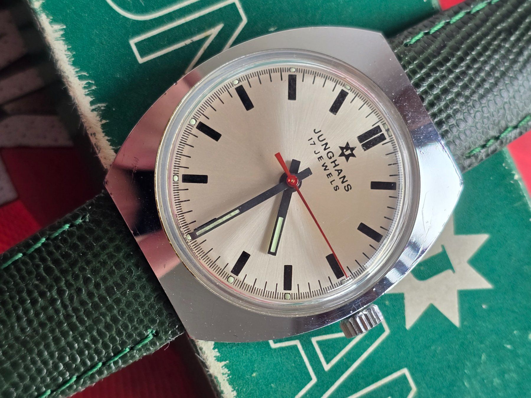 Junghans Orologi: Junghans HA M.A.N. edition mit Box – Usato da Muri AG venduto da Corredor 9