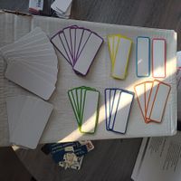 Lot de 130 étiquettes aimantées