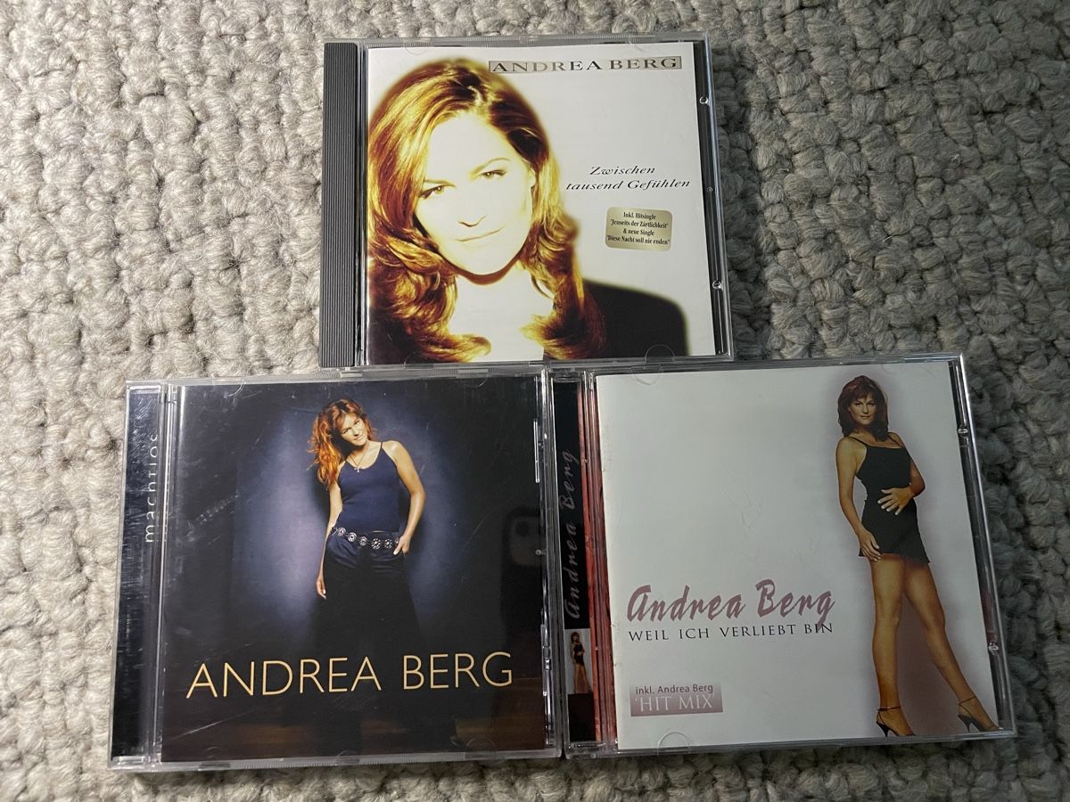 CD: 3x Andrea Berg  – Nuovo (secondo la descrizione) da Reinach AG venduto da trigger7811