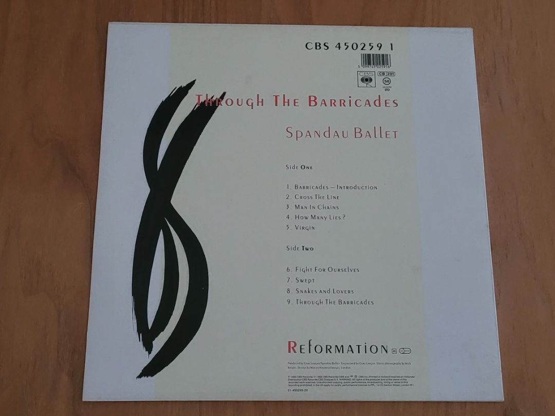 Dischi in vinile: LP Spandau Ballet – Usato da Martigny venduto da MZ-67 1