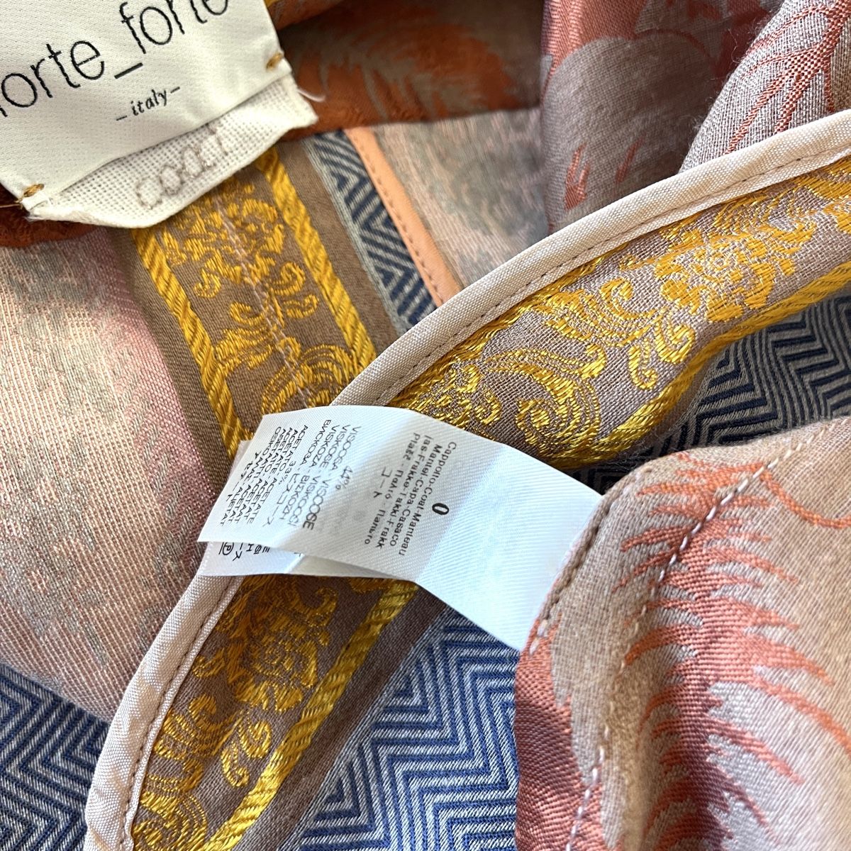 Cappotti: FORTE FORTE Terracota Jacquard Coat – Nuovo (secondo la descrizione) da Emmen venduto da Nightingale_2022 8