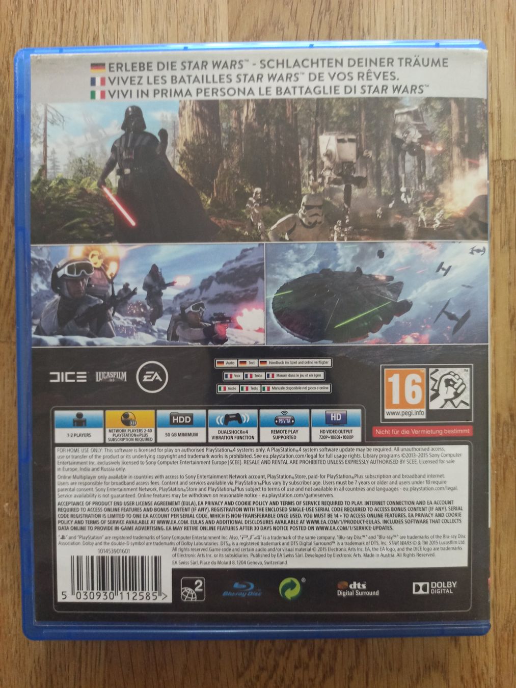 Jeux: Star Wars Battlefront PS4 / PS5 – D'occasion à Oberweningen par mar_87mx 1