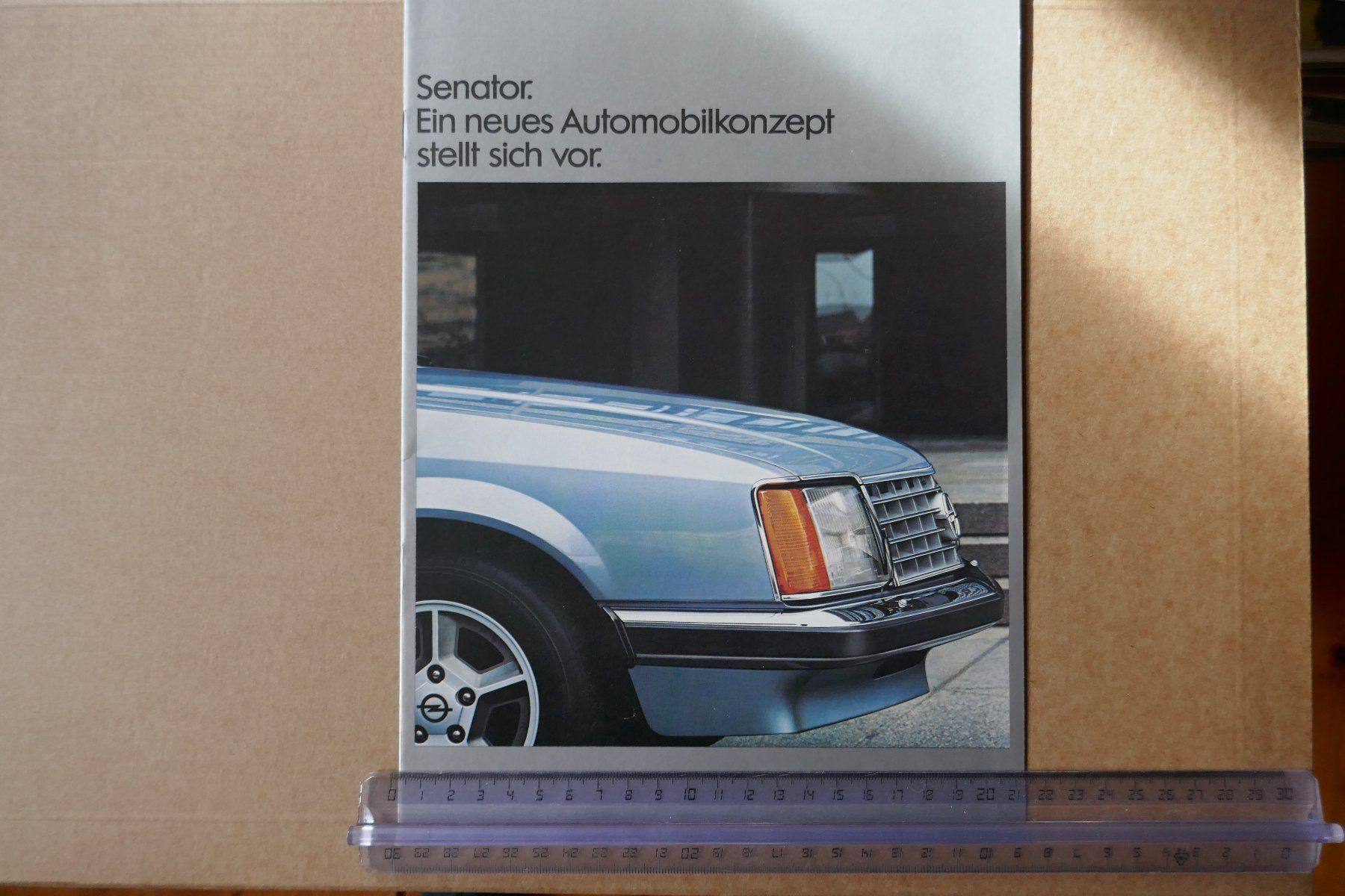 Opel Dokumente: OPEL Senator Originalprospekt – Gebraucht aus Madiswil von ML911 1