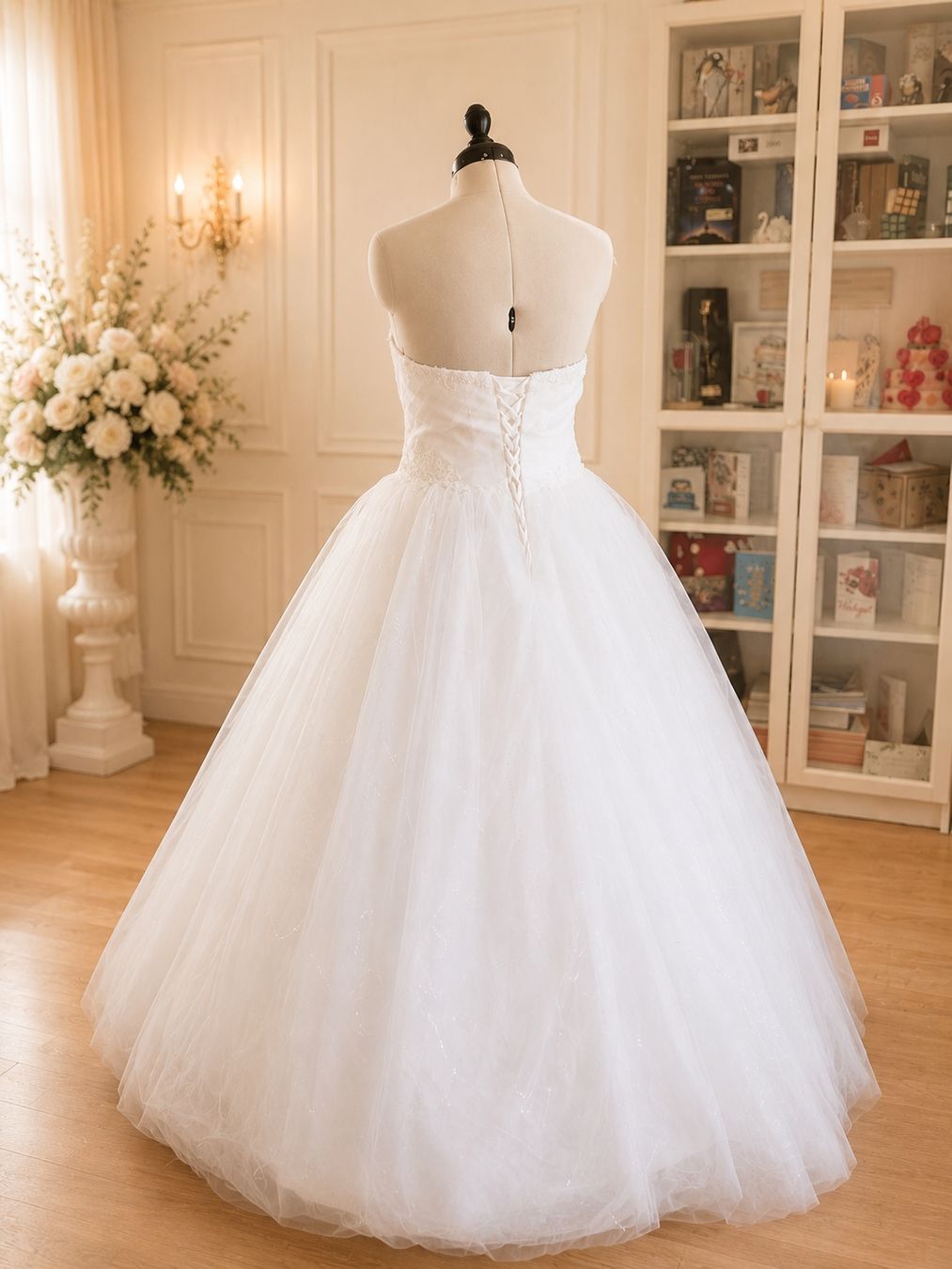 Vestiti: Wunderschönes Brautkleit Prinzessin – Nuovo e nell'imballaggio originale da Uetendorf venduto da JR-Fantasyhouse 5