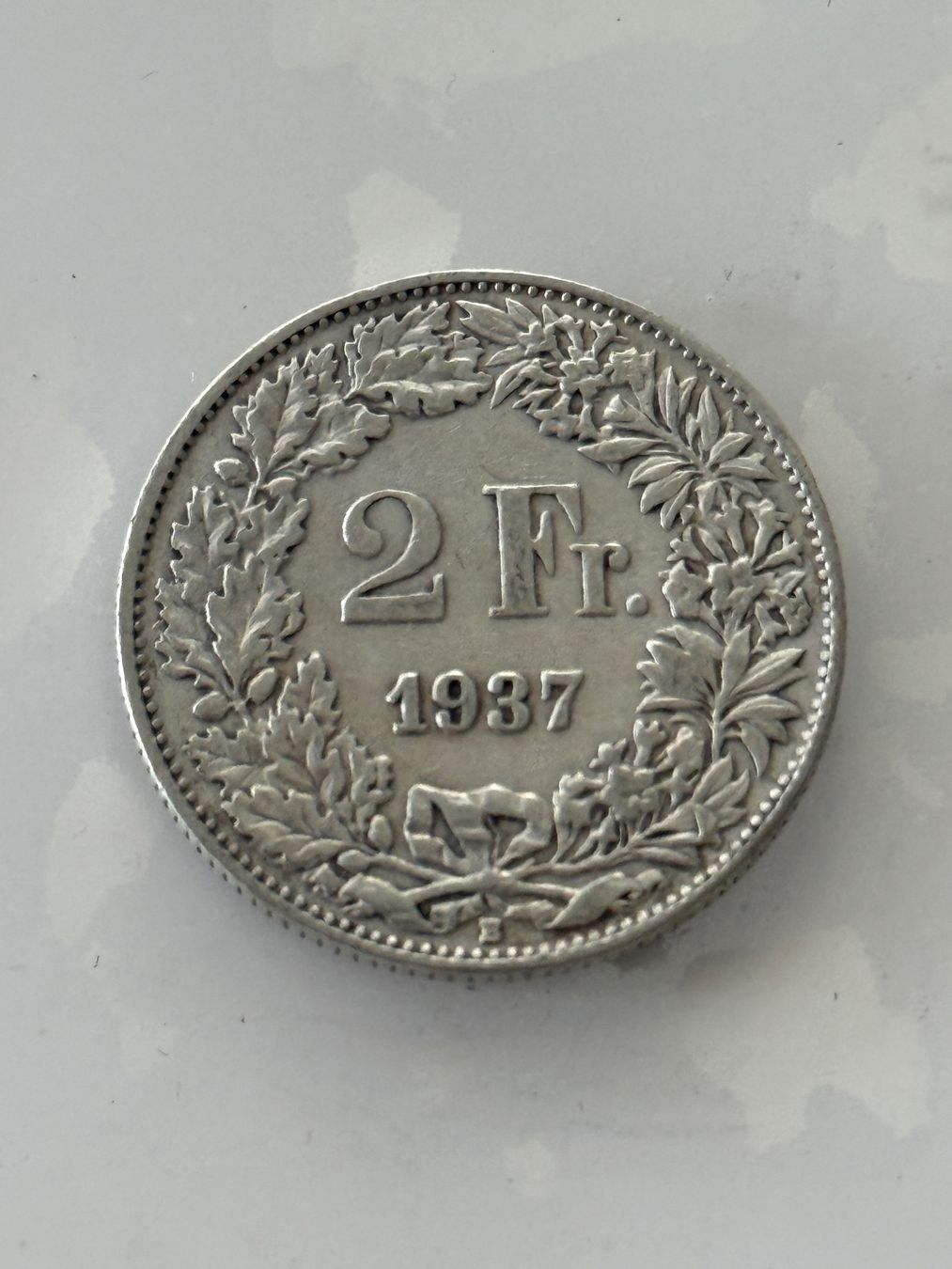 Tutti le monete: 2 Franken 1937  Rar – Usato da Wallisellen venduto da SWISS_SILVER1 1