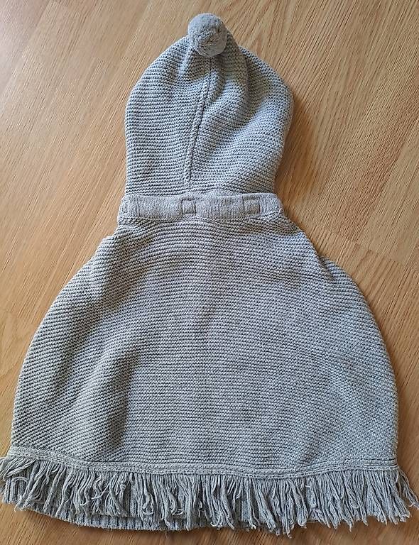 Giacche & Cappotti: Süsser Poncho mit Kaputze - Grösse 104 – Usato da Rotkreuz venduto da Blubberli1 1