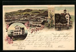 Litho St. Gallen, Gasthaus Freudenberg, 