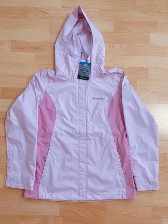 Columbia Regenjacke, neu mit Etikett, Gr. M, Rosa siehe Foto