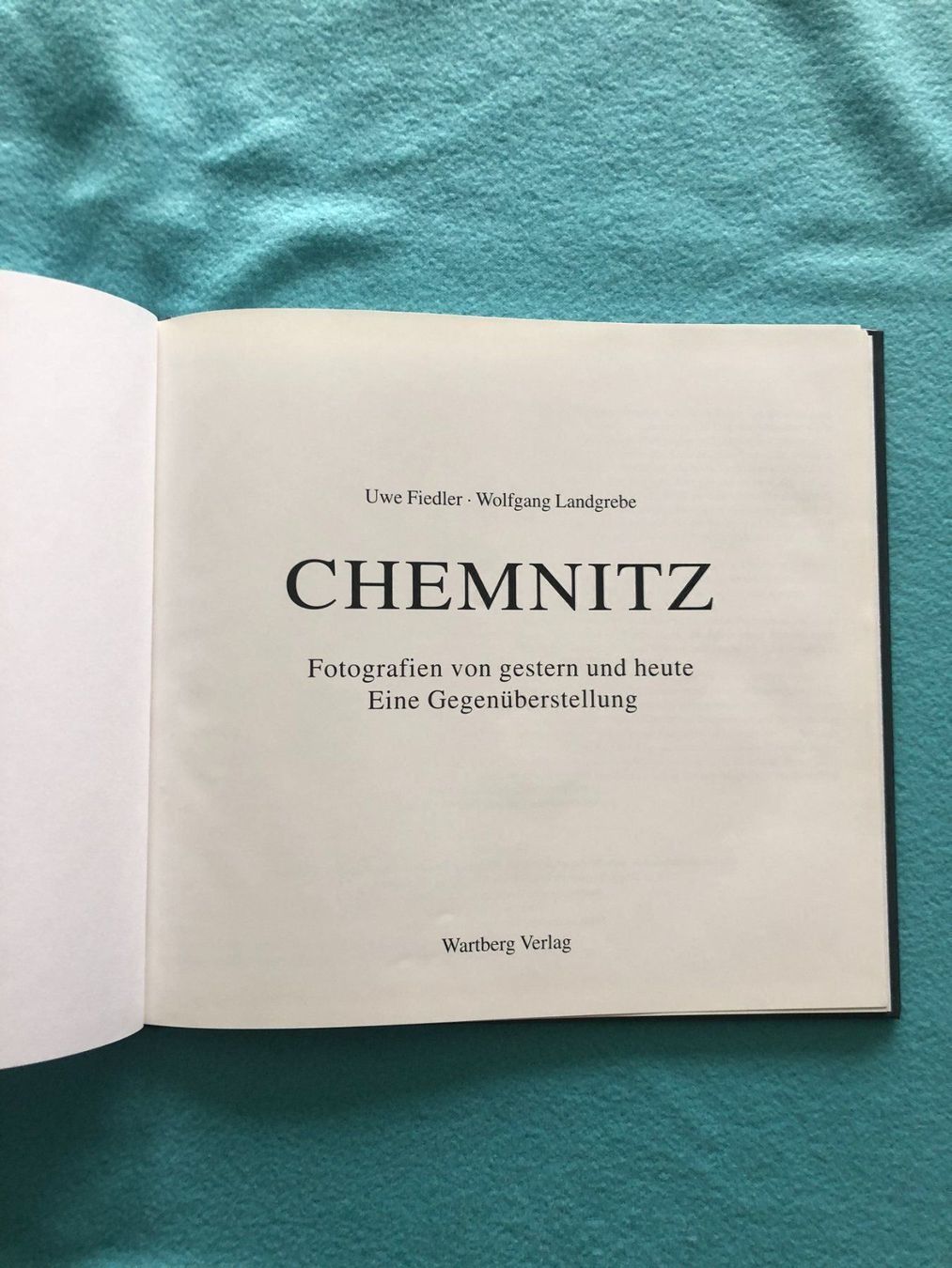 Libri: Chemnitz gestern und heute 2001 Bildband – Usato da Altstätten SG venduto da Sportsonnenblume 2