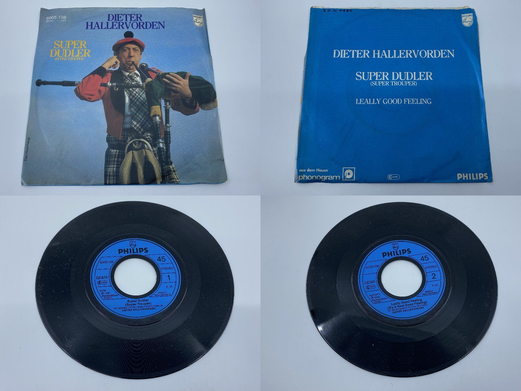Dischi in vinile: Dieter Hallervorden - Super Dudler – Usato da Langwiesen venduto da Restposten-24