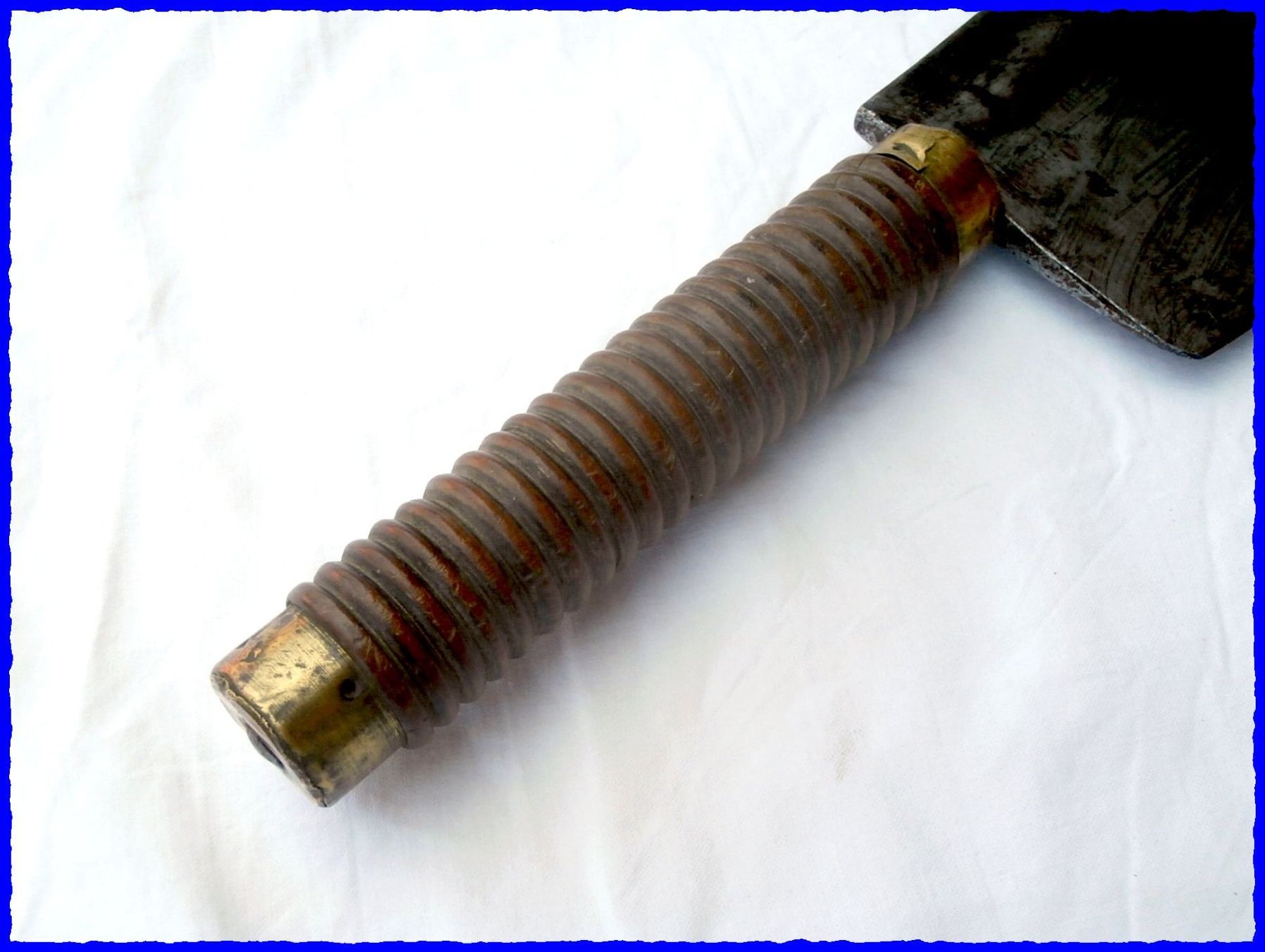 Coltelli da cucina: Schweres altes METZGERMESSER (Hackbeil) mit Holzgriff – Usato da Worblaufen venduto da Re_mo81 1