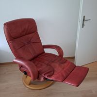 gemütlicher Leder Sessel