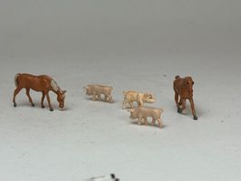 Preiser/ Merten Pferde Schweine HO