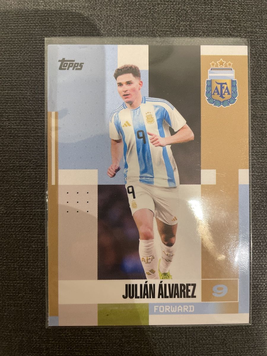 Topps Carte collezionabili: Topps Julian Alvarez AFA Argentinien – Nuovo (secondo la descrizione) da Burgdorf venduto da Sports_Cards_3400