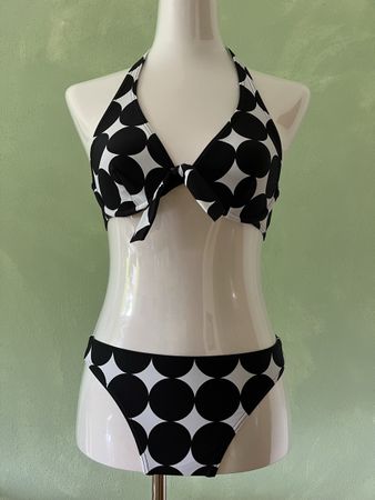 Esprit Bikini Gr. 36 schwarz/weiss