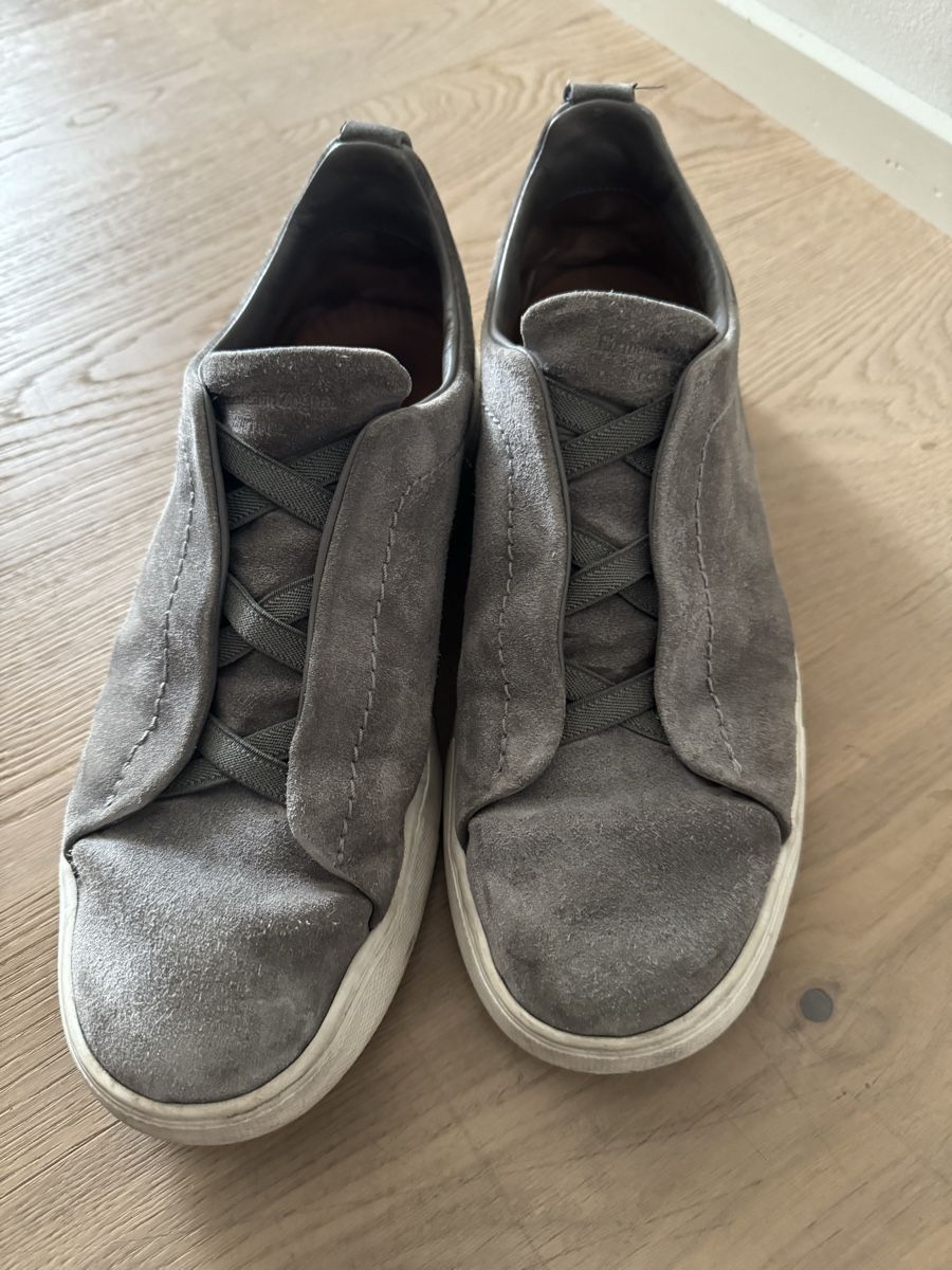 Zegna Scarpe da uomo: Zegna Triple Stitch Sneaker – Usato da Zug venduto da OJ1212