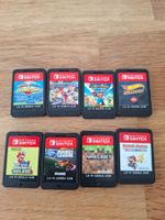 Nintendo Switch Spiele Set, 8x verschiedene Spiele