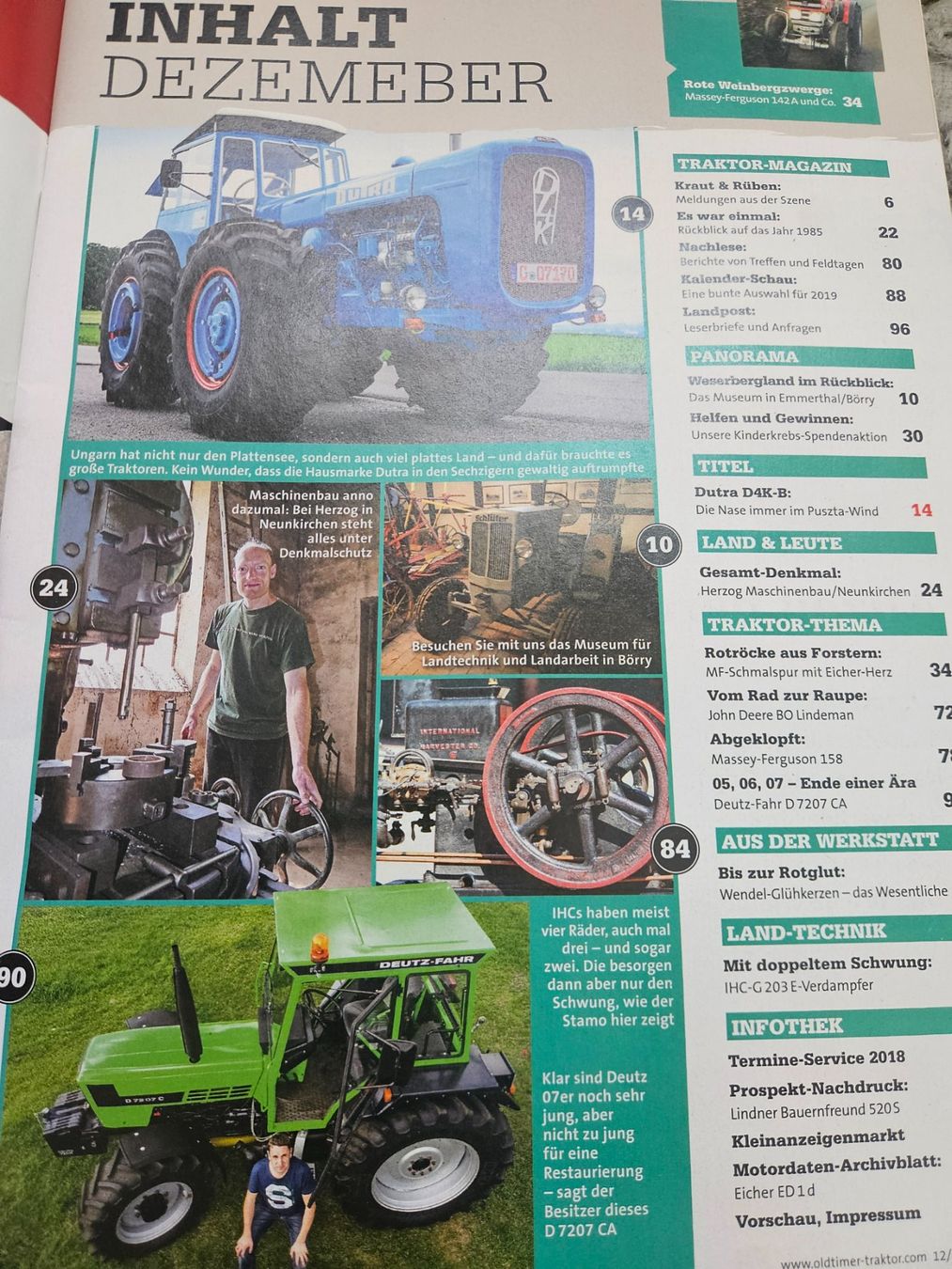 Massey Ferguson Trattori: Oldtimer Traktor 12/18 MF 142 Dutra D4K-B Deutz D 7207 xa – Usato da Flawil venduto da sr1_f6st 1