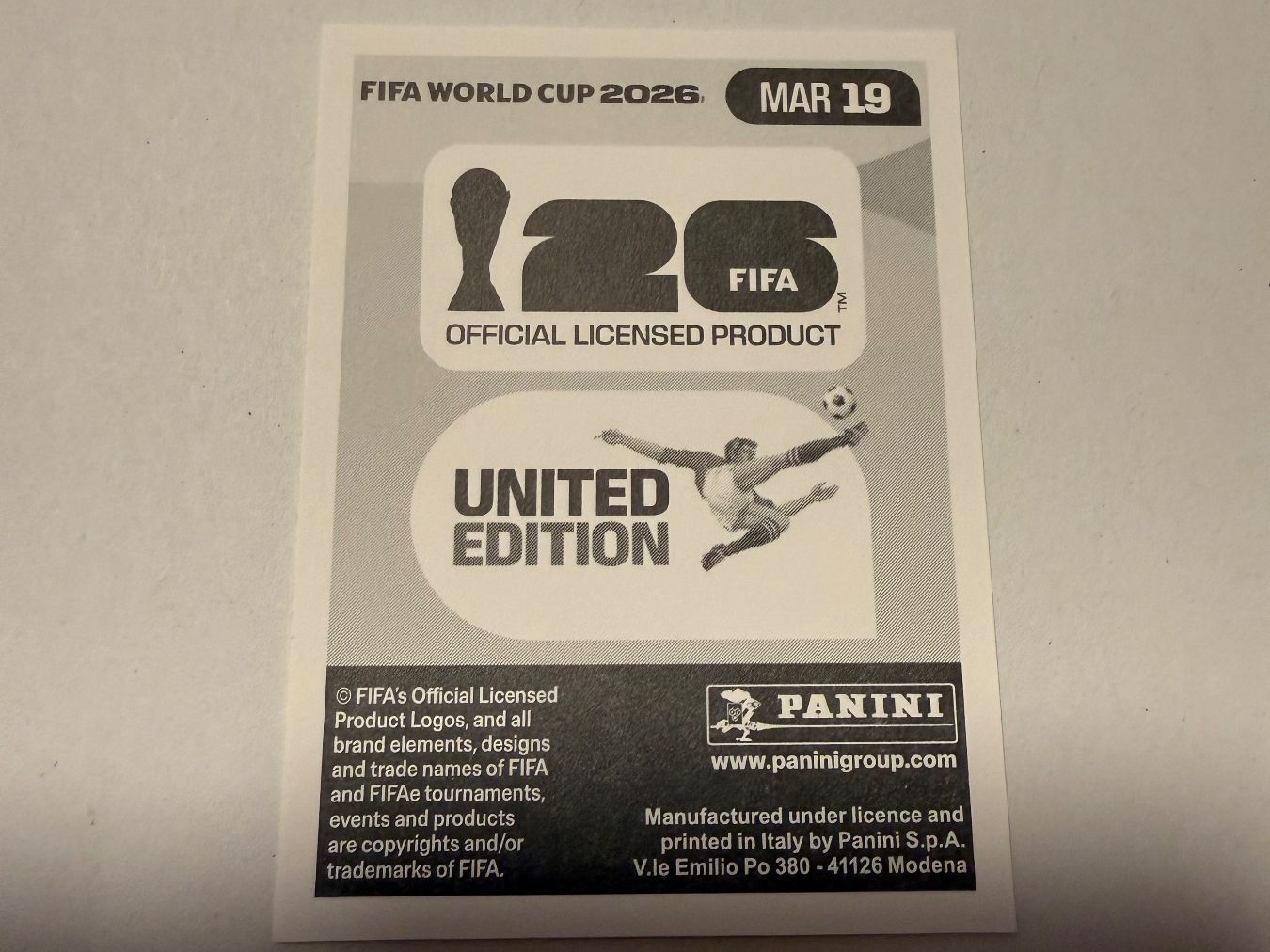 Panini Carte collezionabili: Diaz MAR19 - Panini CH Edition WM 2026 – Nuovo (secondo la descrizione) da Grenchen venduto da nicus_aveiro 1