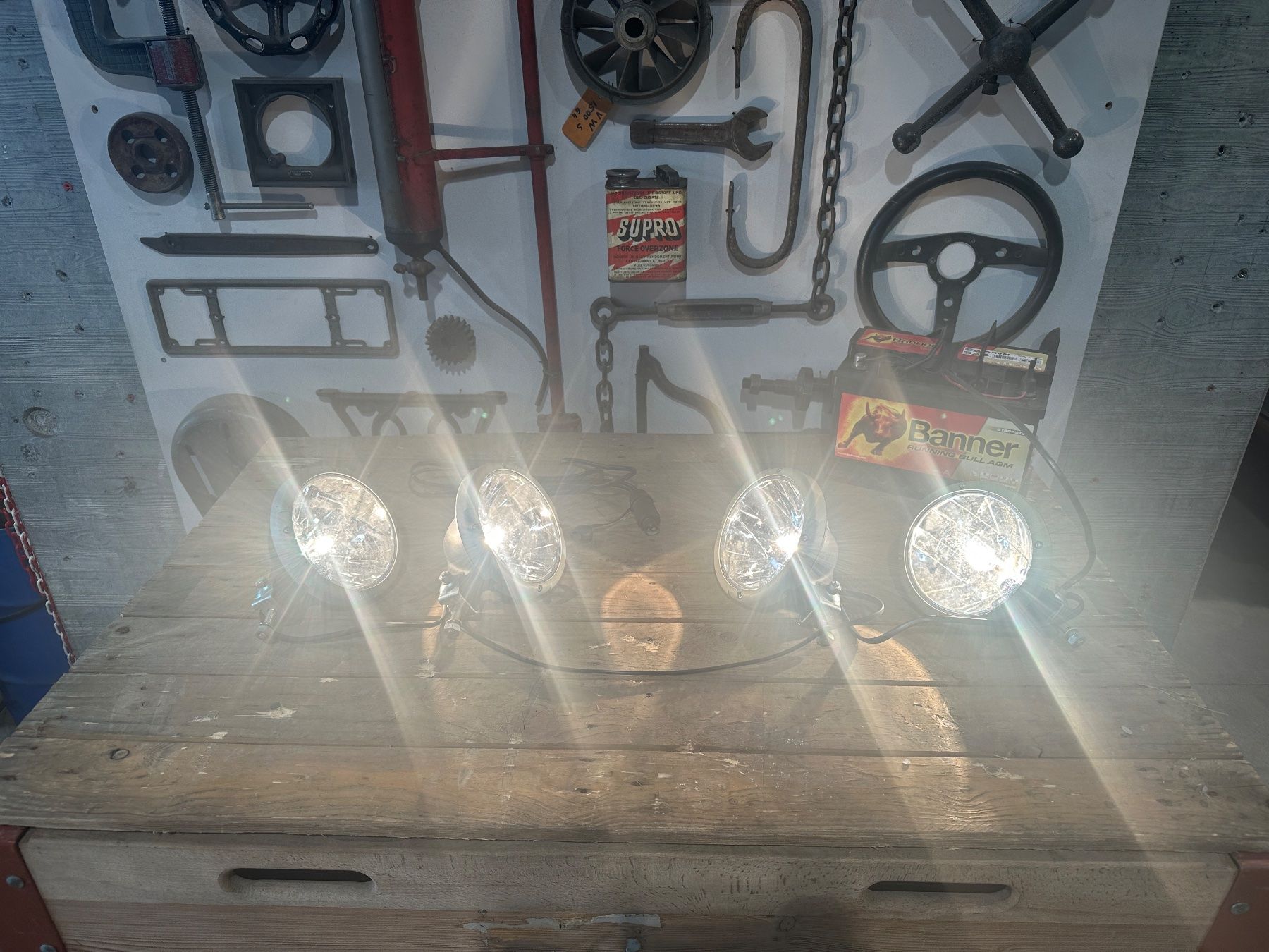 Hella Phares: 4 Stk Hella 3003 Rallye Halogen Scheinwerfer – D'occasion à Luzern par Fracht-Design 1