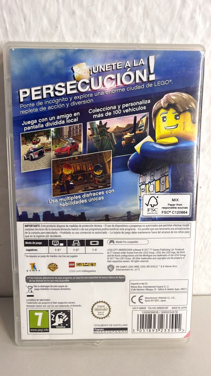 Nintendo Giochi: Nintendo Switch Game: Lego City Undercover – Usato da Ehrendingen venduto da bubulence 1