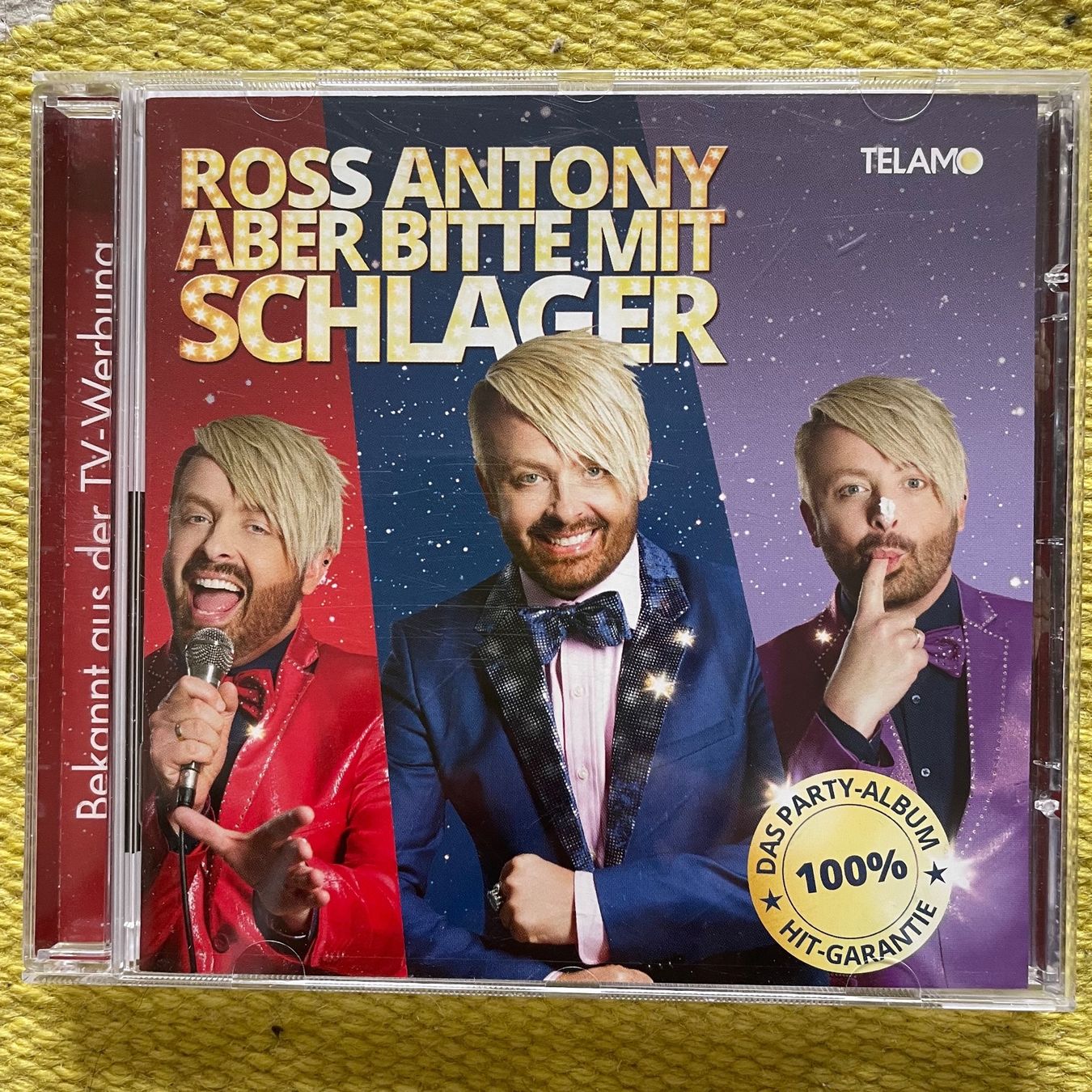 CD: ROSS ANTONY-ABER BITTE MIT SCHLAGER – Usato da Rorschacherberg venduto da CD-Roli
