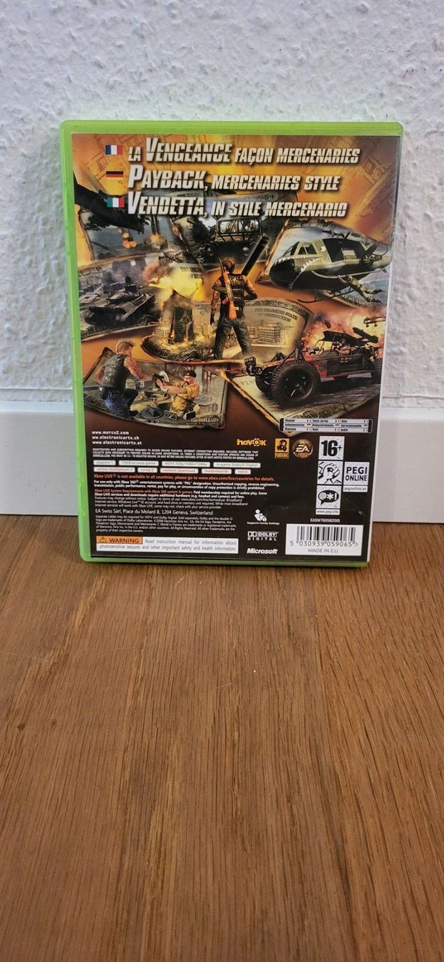 Microsoft Giochi: Xbox 360 - Mercenaries 2 World in Flames – Usato da Münsingen venduto da DigitaleSpielecke 1