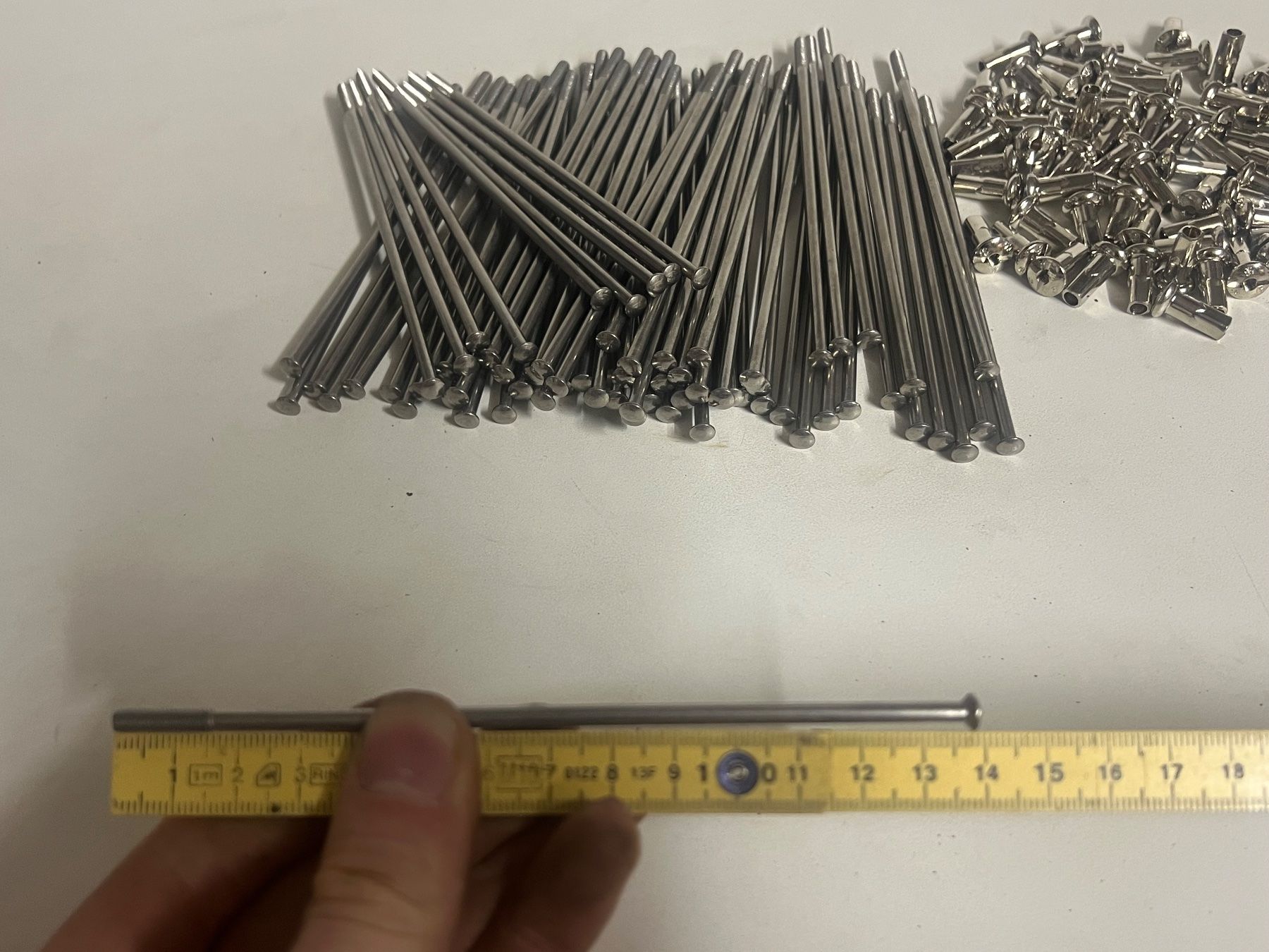 Mofa-Ersatzteile: M4x140 Speichenset 72x Nippel Speiche Mofa Motorrad – Neu (gemäss Beschreibung) aus Steffisburg von FlorianJohner 4