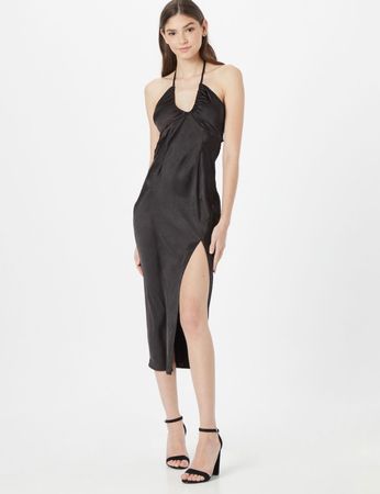 schwarzes Kleid Parallel Lines Gr. S