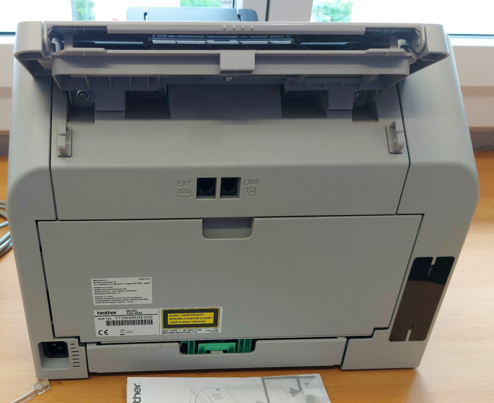 Brother Apparecchi Fax: brother fax 2840 – Usato da Mettmenstetten venduto da Tschaebis 1