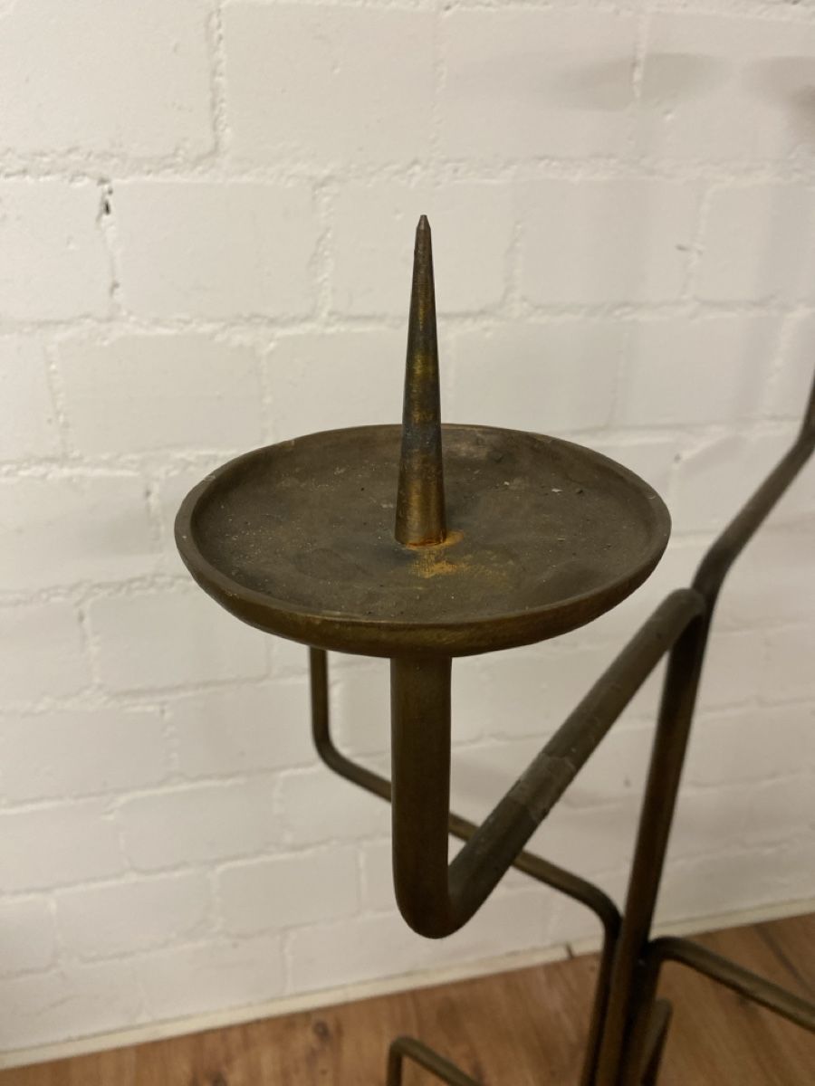 Portacandele: Vintage Kirchen Kerzenständer, Messing, 4-armig,  Design – Usato da sursee venduto da trilli-tralli 3