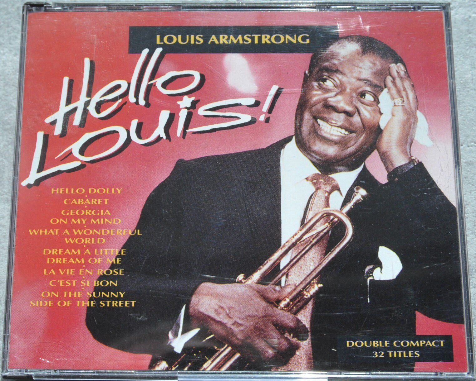 CDs: Louis Armstrong - Hello Louis!   (Double Compact) – Gebraucht aus St. Gallen von elkapone