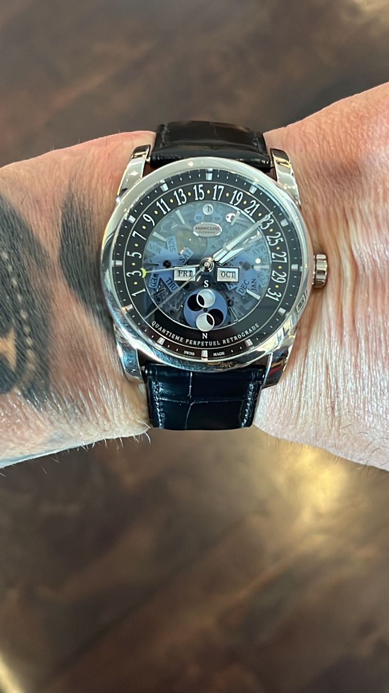 Parmigiani Fleurier Orologi: Parmigiani Centum Quantième Perpetual – Usato da Avry-devant-Pont venduto da Tig08 1