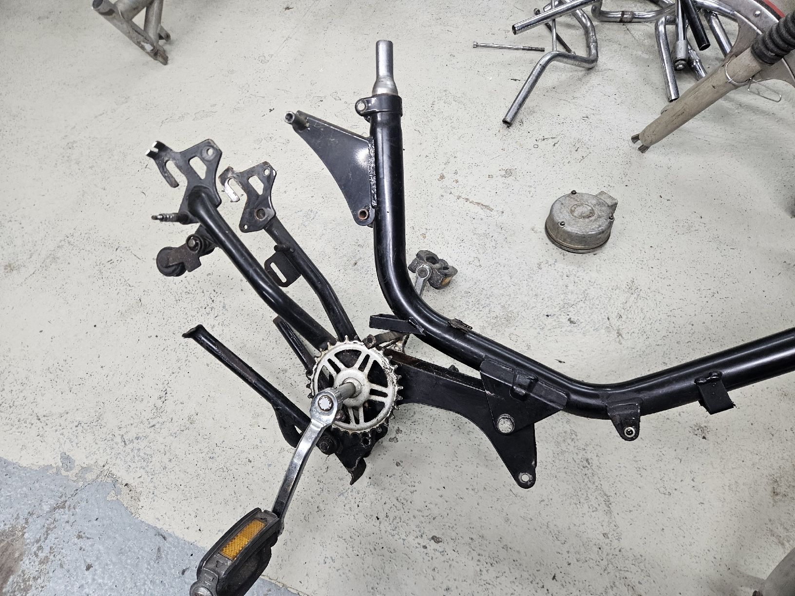 Pony Cyclomoteurs: Pony GTX Sachs 503 Rahmen  – D'occasion à Mellingen par jea_hkf9 9