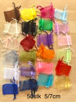 Organza Säckli für Allerlei   50Stk 5/7cm  neu winzig herzig
