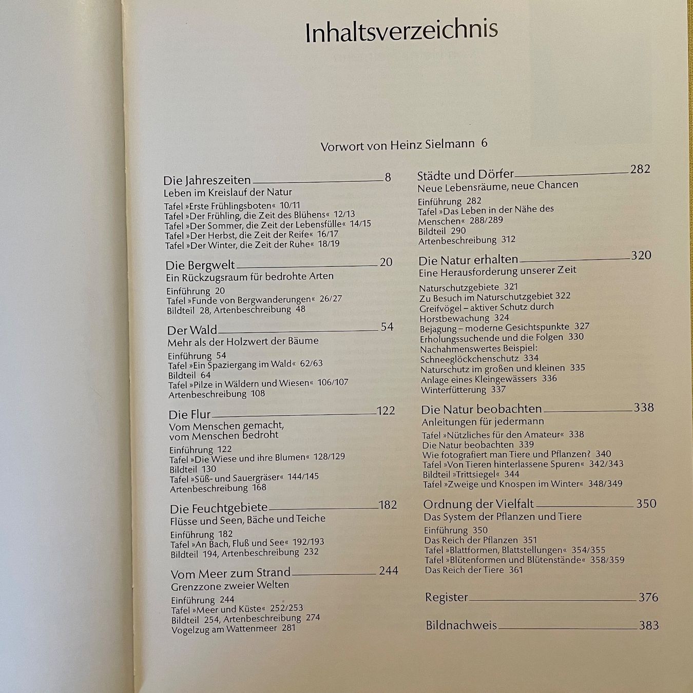 Libri: Tier- und Pflanzenwelt Mitteleuropas, 1984 – Usato da Liestal venduto da Coutellerie 1