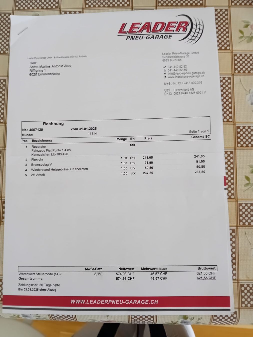 Fiat Automobili: Fiat Punto ab MFK – Usato da Buchrain venduto da KingQueen12. 9