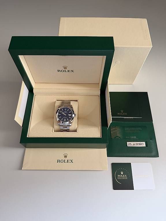Rolex Orologi: Rolex Datejust 41 Blau ab Service – Usato da Zürich venduto da timeio-swapwatch 1