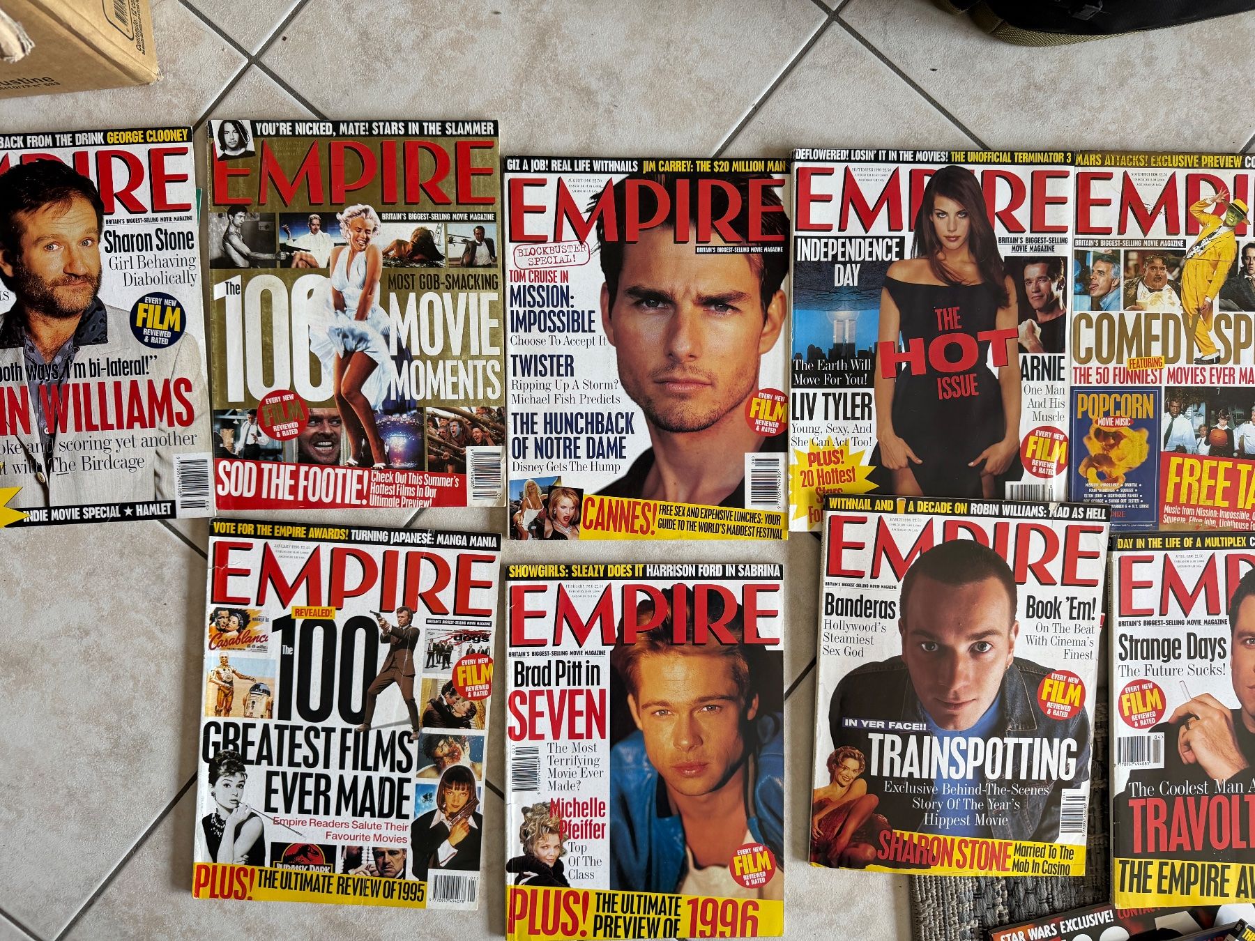 Riviste & Magazine: Empire Magazine Uk 9 issue 1996 – Usato da Minusio venduto da vertigoozBazar4u 1