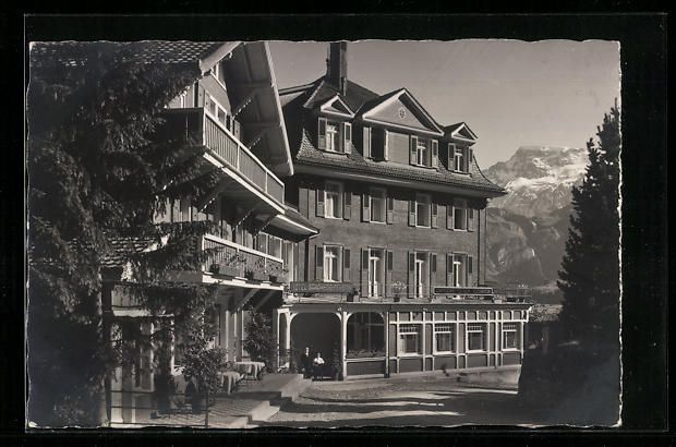 Ansichtskarten: Adelboden, Hotel Schönegg, Wildstrubel – Gebraucht aus Berlin von bartko-reher